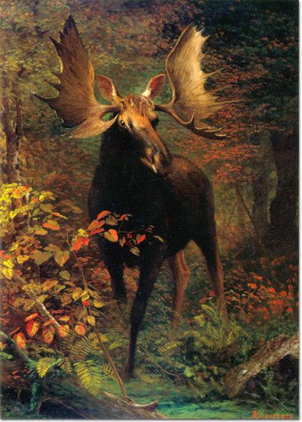 Albert Bierstadt In the Forest China oil painting art